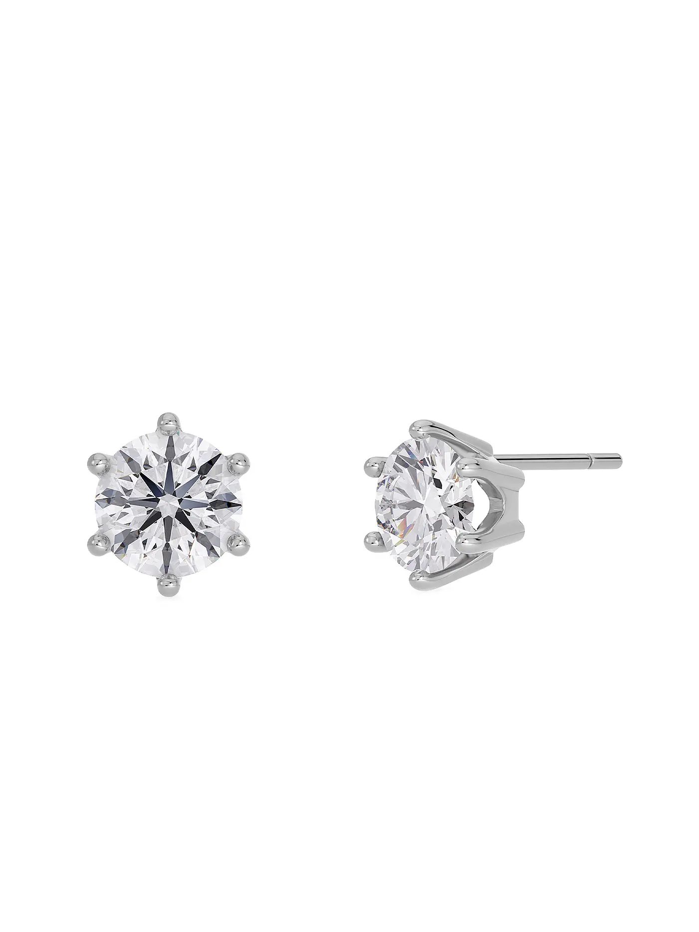 EDBLAD | Ohrstecker CROWN STUDS Large Gold | silber